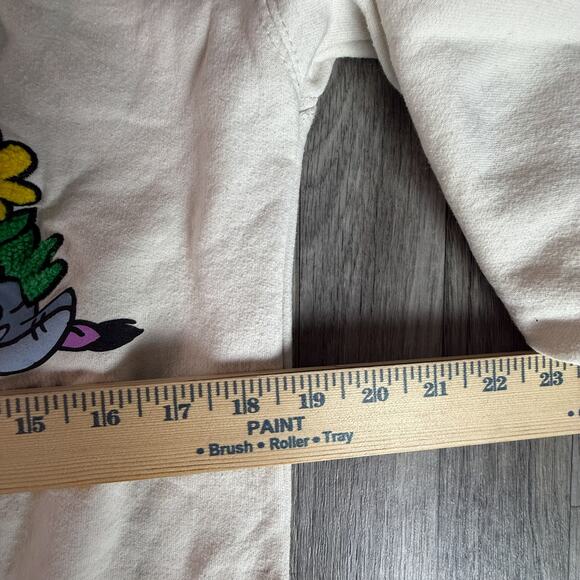 Disney Winnie the Pooh Crewneck Sweatshirt Medium Rainbow Piglet Eeyore - Picture 7 of 7
